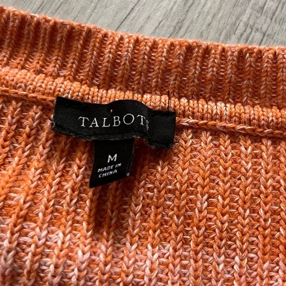 Talbots pima ombré sweater size M - Picture 6 of 7